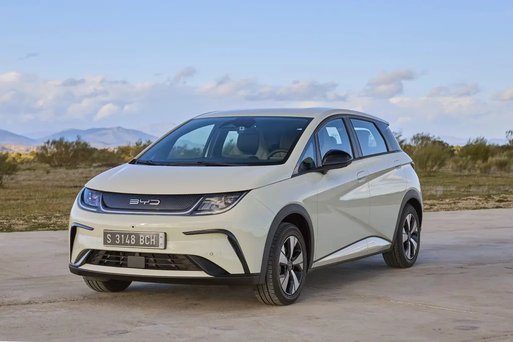 2023 BYD Dolphine wihte front view