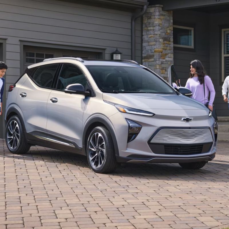 2023 Chevrolet Bolt EUV in Silver Flare Metallic Exterior Paint