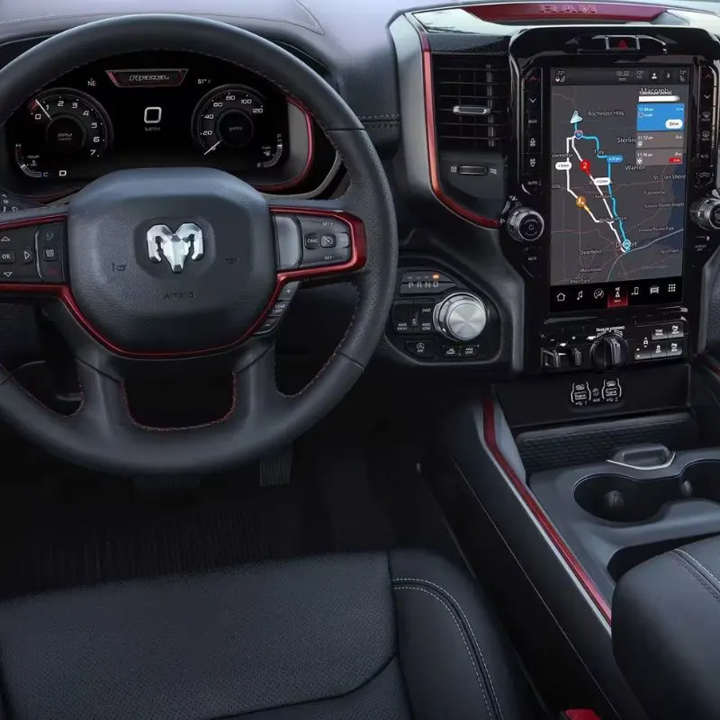 2024 Dodge Ram 1500 - Red and black interiors